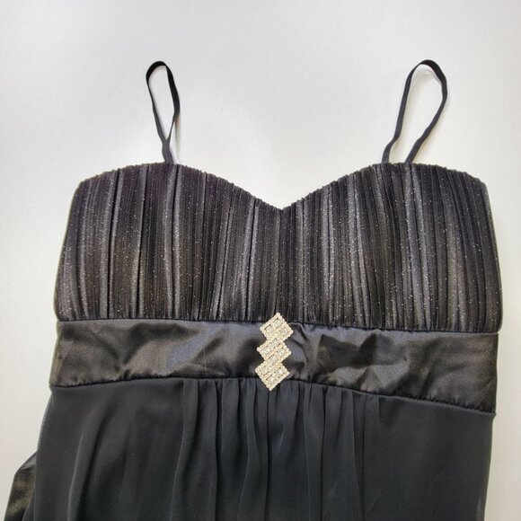 Black Evening Dress Gown- Size M - New! - Picture 6 of 15